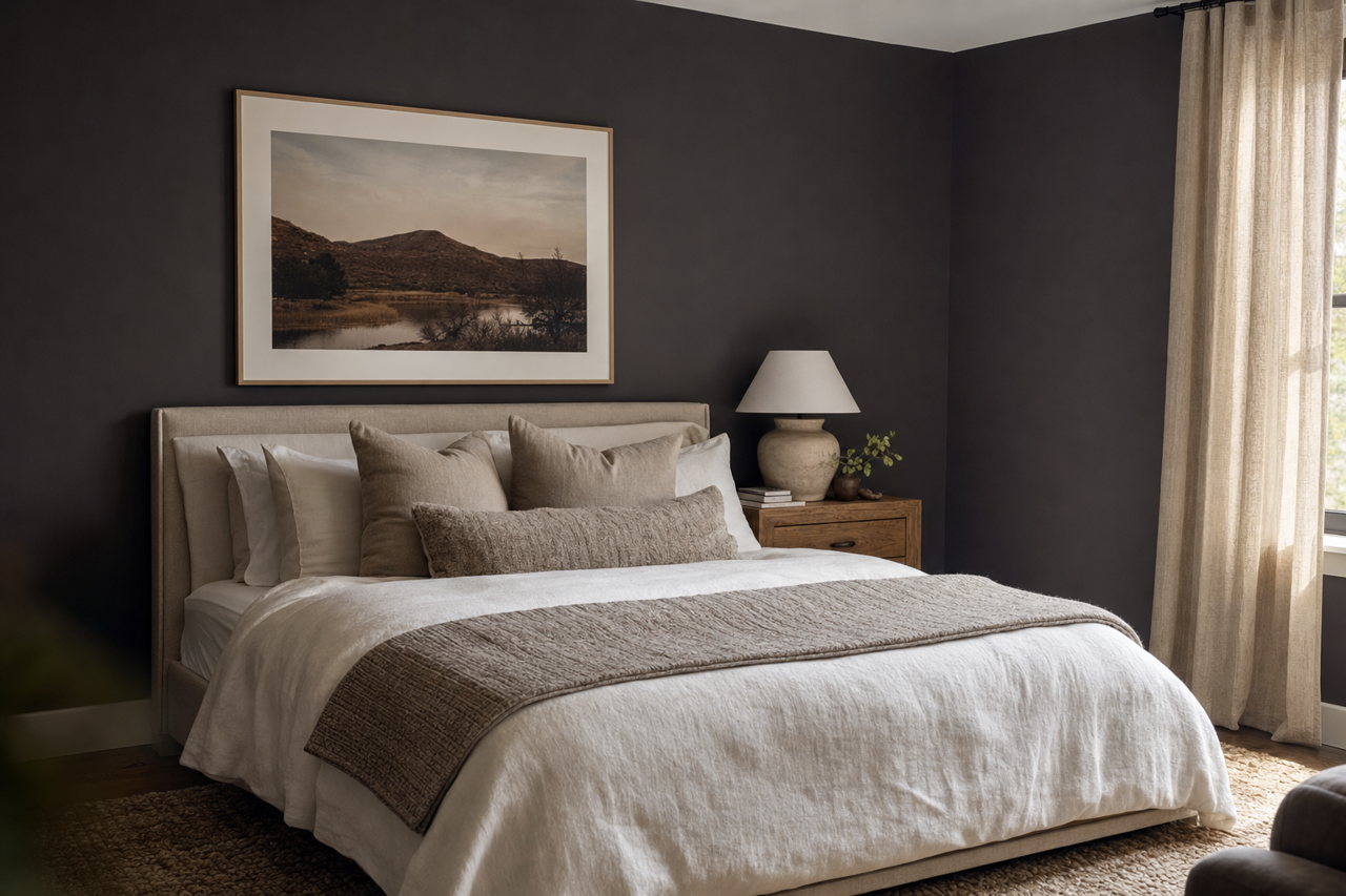 Black Swan by Sherwin-Williams on interiors