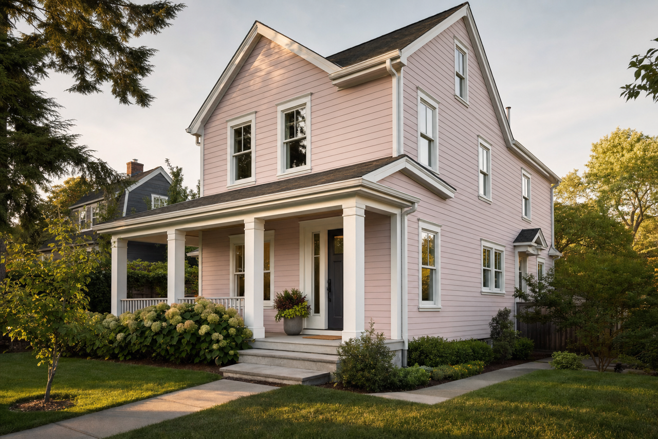 Delightful by Sherwin-Williams on exterior
