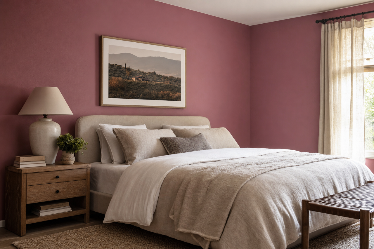 Berry Bush by Sherwin-Williams on interiors