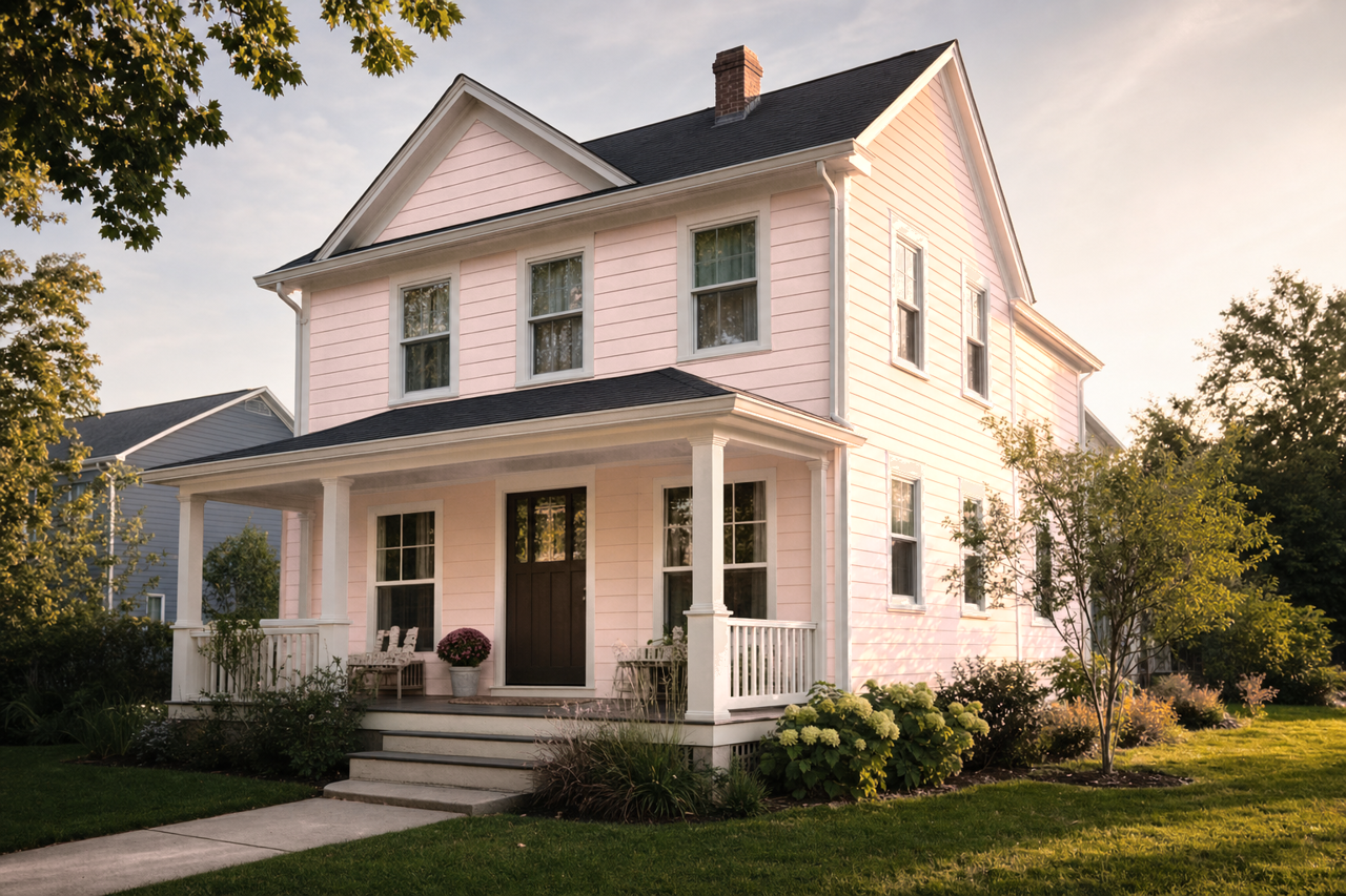 Romance by Sherwin-Williams on exterior
