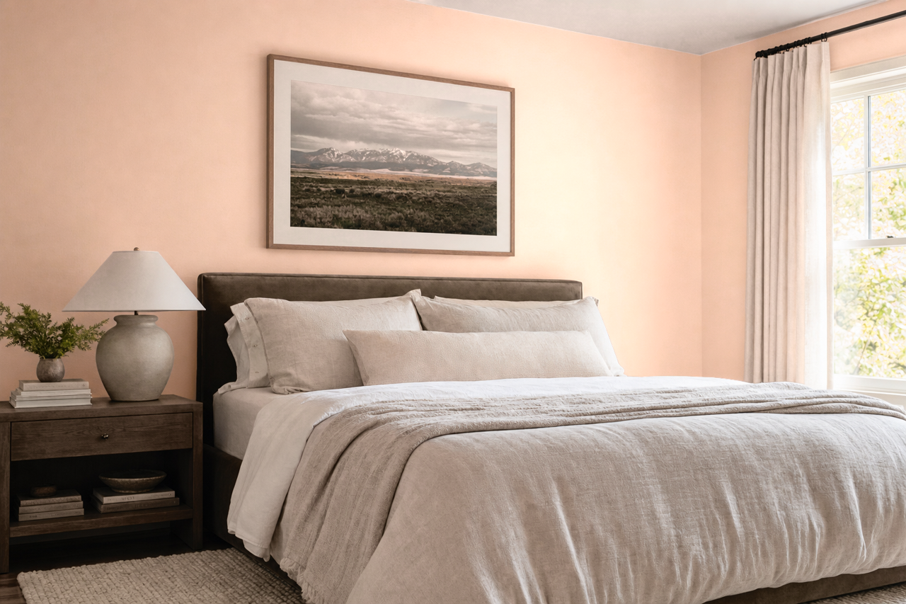 Romance by Sherwin-Williams on interiors