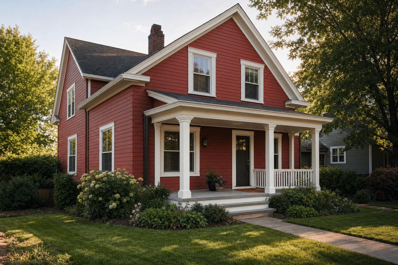 Flower Pot by Sherwin-Williams on exterior