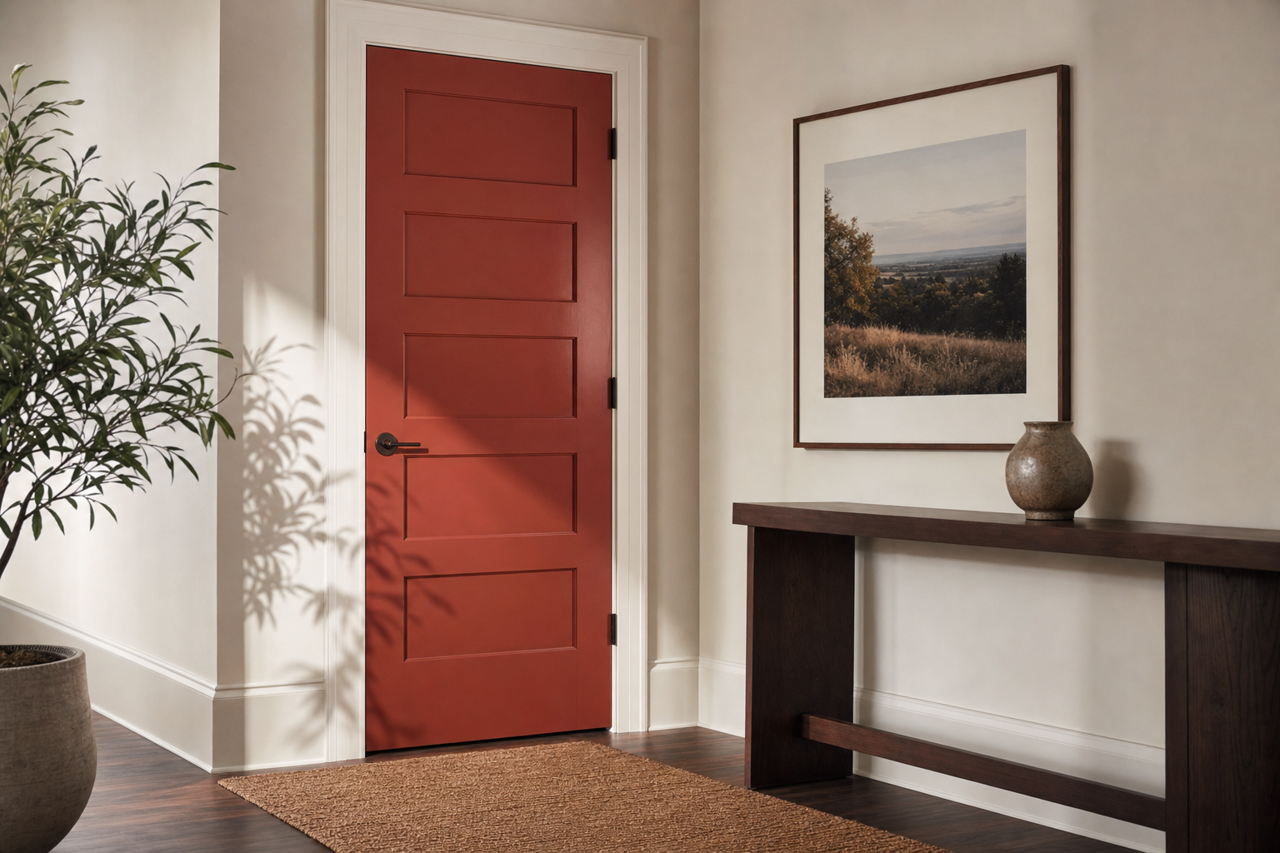 Flower Pot by Sherwin-Williams on interior-doors