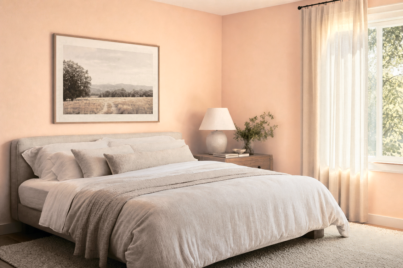 Spun Sugar by Sherwin-Williams on interiors