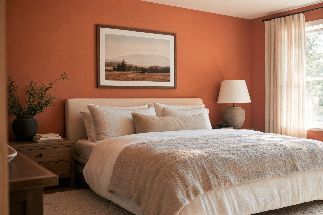 Red Cent by Sherwin-Williams on interiors