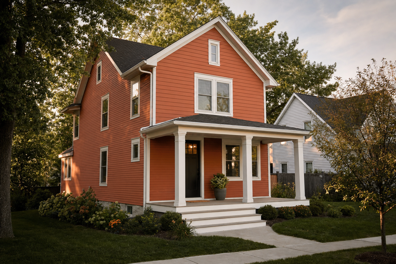 Pennywise by Sherwin-Williams on exterior
