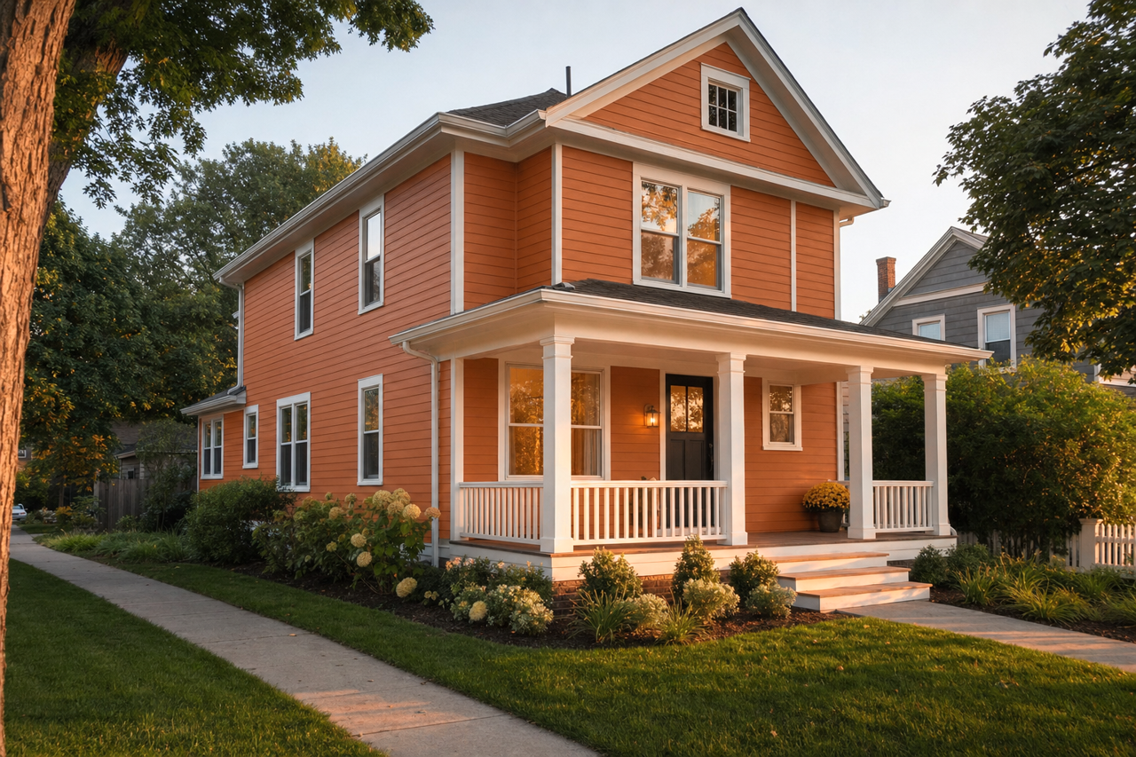 Truepenny by Sherwin-Williams on exterior