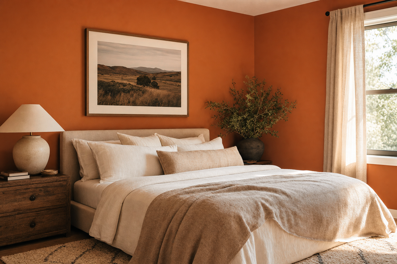 Copper Mountain by Sherwin-Williams on interiors