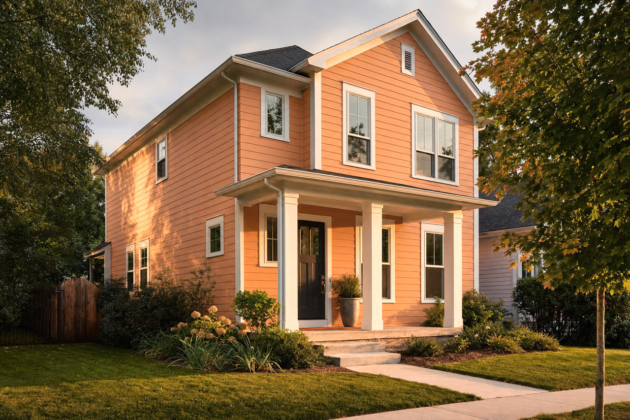 Autumnal by Sherwin-Williams on exterior