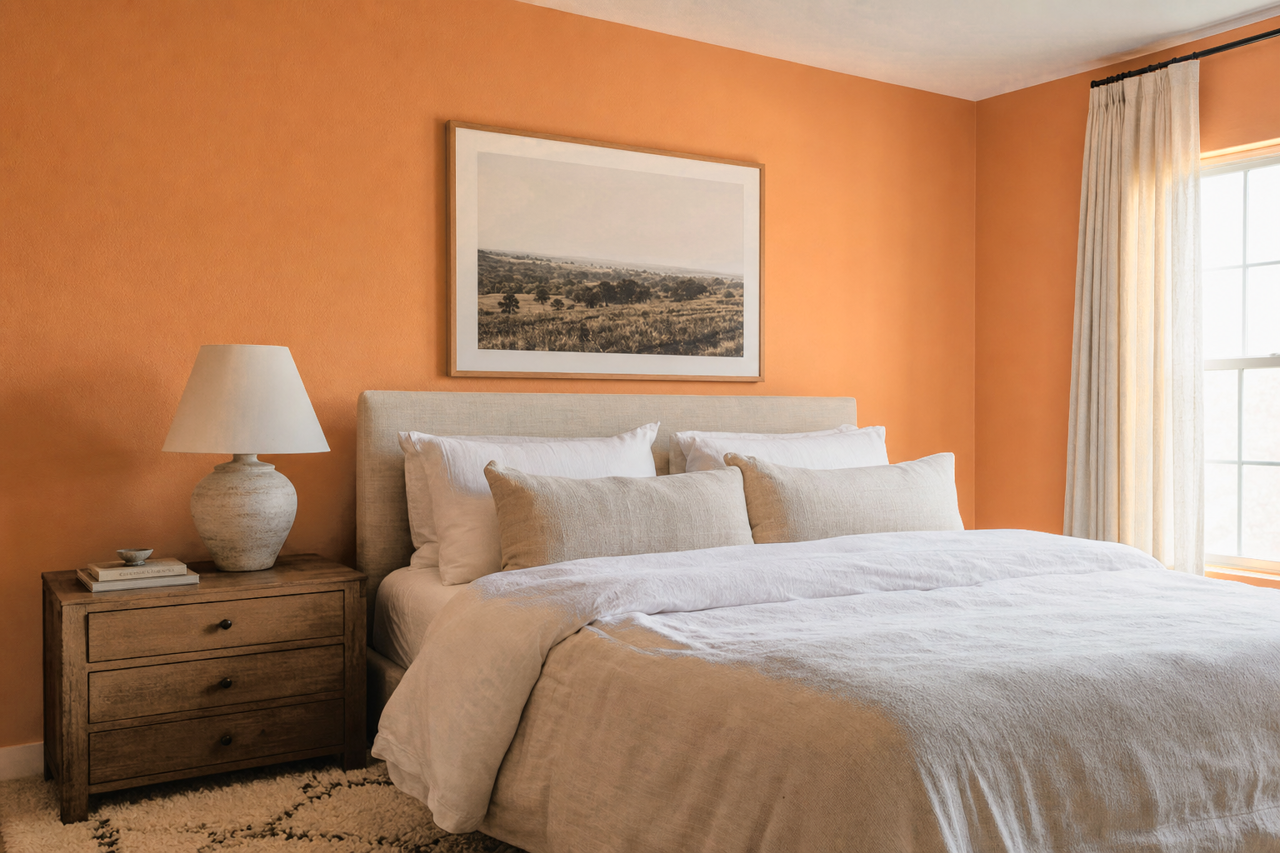 Autumnal by Sherwin-Williams on interiors