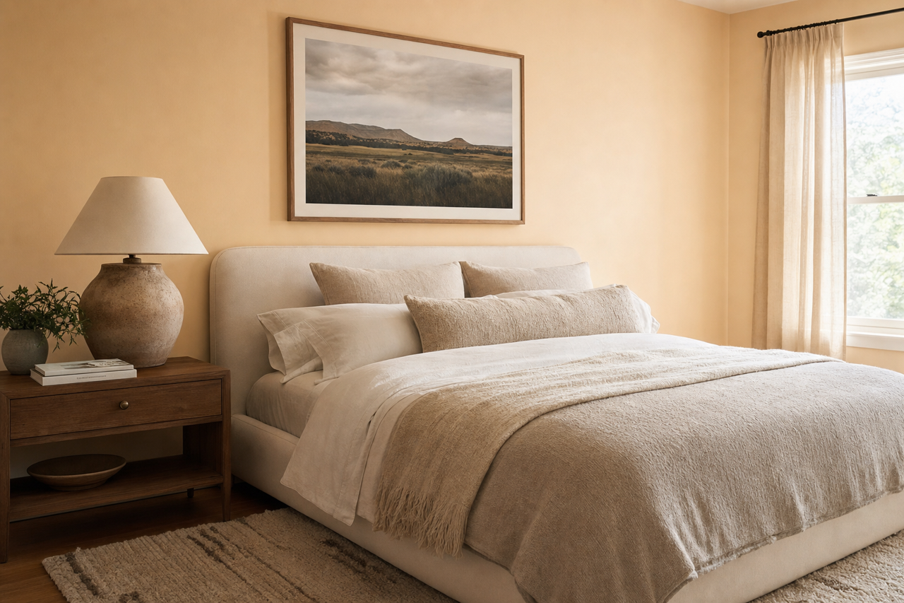 Eggwhite by Sherwin-Williams on interiors