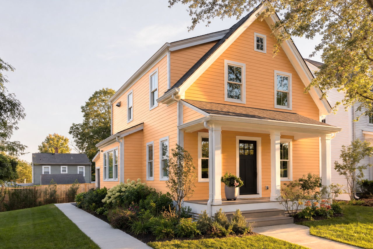 Viva Gold by Sherwin-Williams on exterior