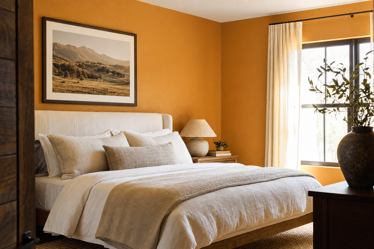 Cut the Mustard by Sherwin-Williams on interiors