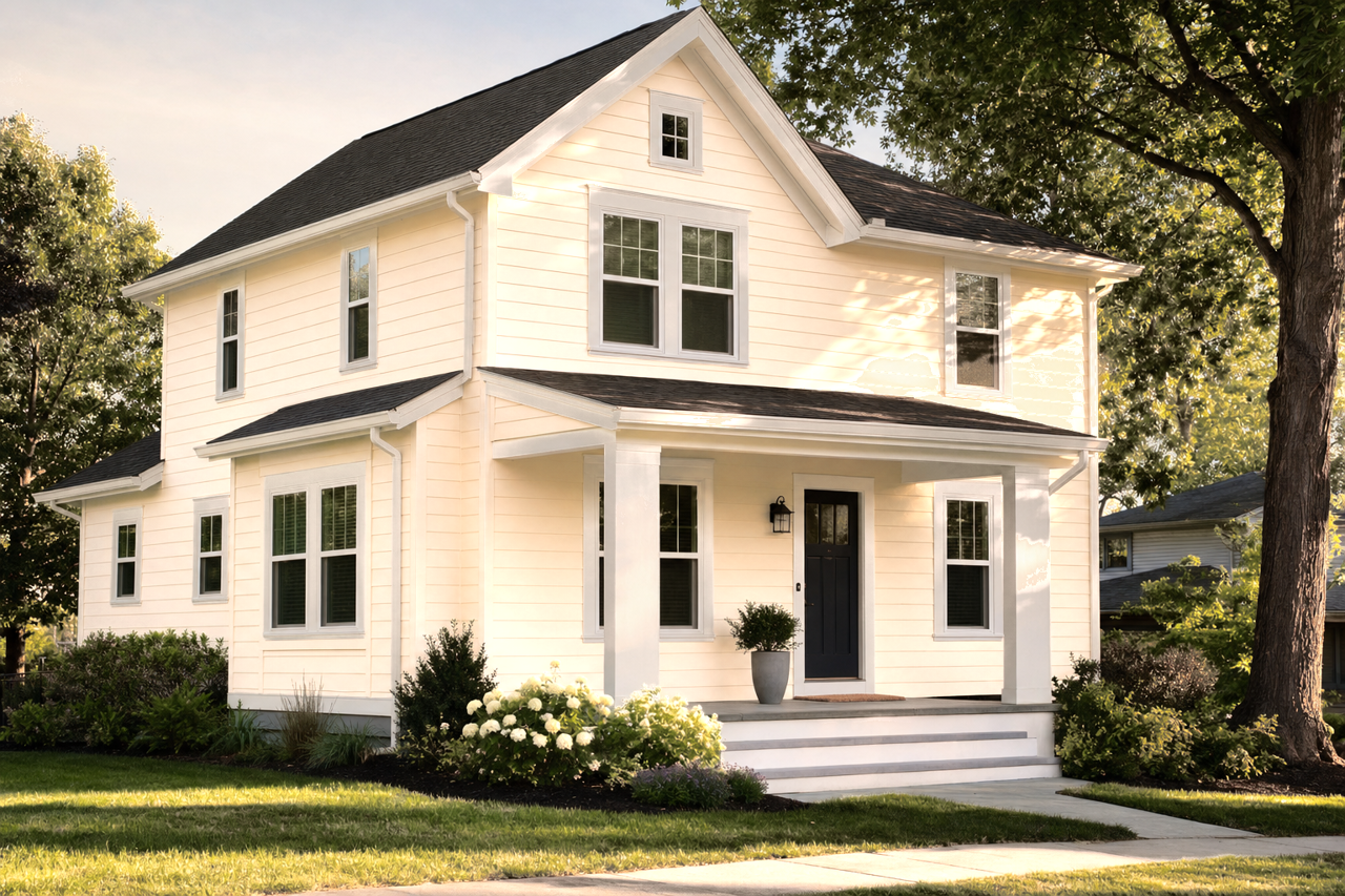 Napery by Sherwin-Williams on exterior
