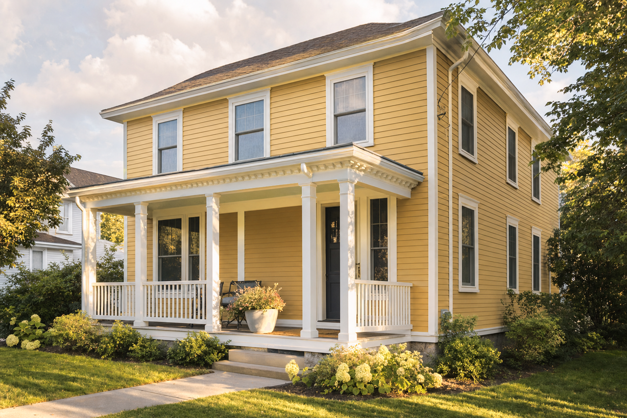 Antiquity by Sherwin-Williams on exterior