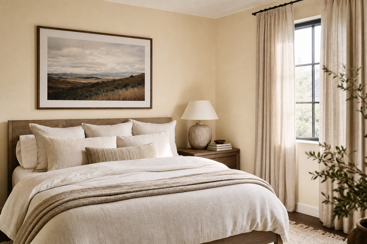 Restoration Ivory by Sherwin-Williams on interiors
