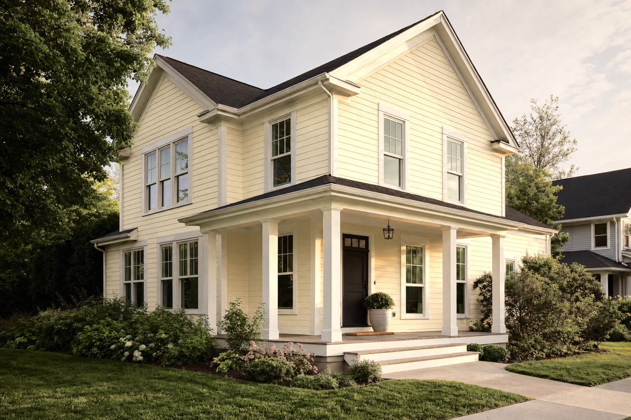 Rice Paddy by Sherwin-Williams on exterior
