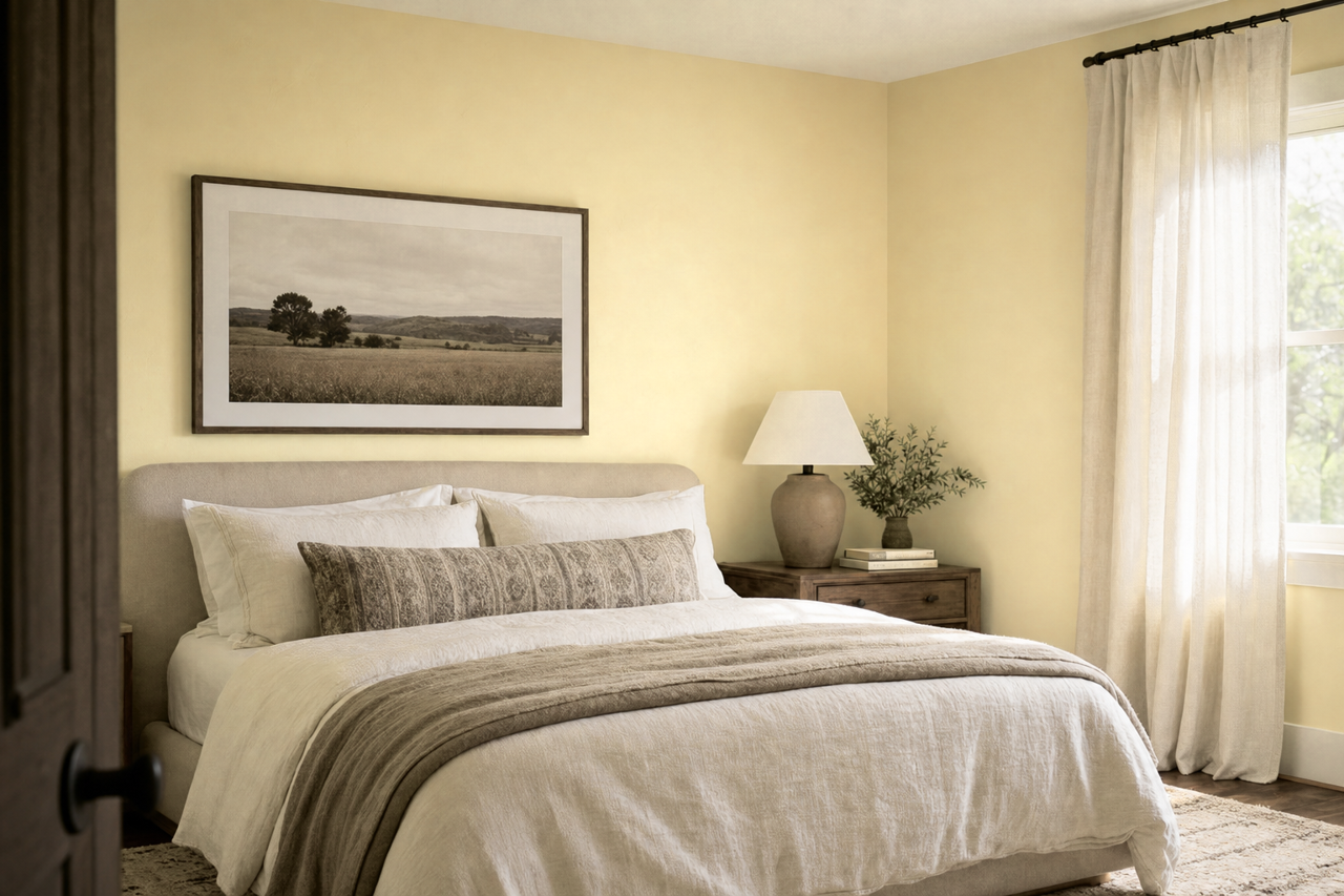 Rice Paddy by Sherwin-Williams on interiors