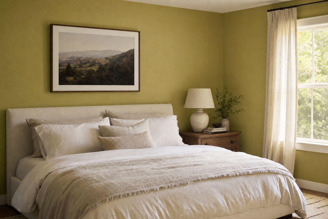 Tupelo Tree by Sherwin-Williams on interiors