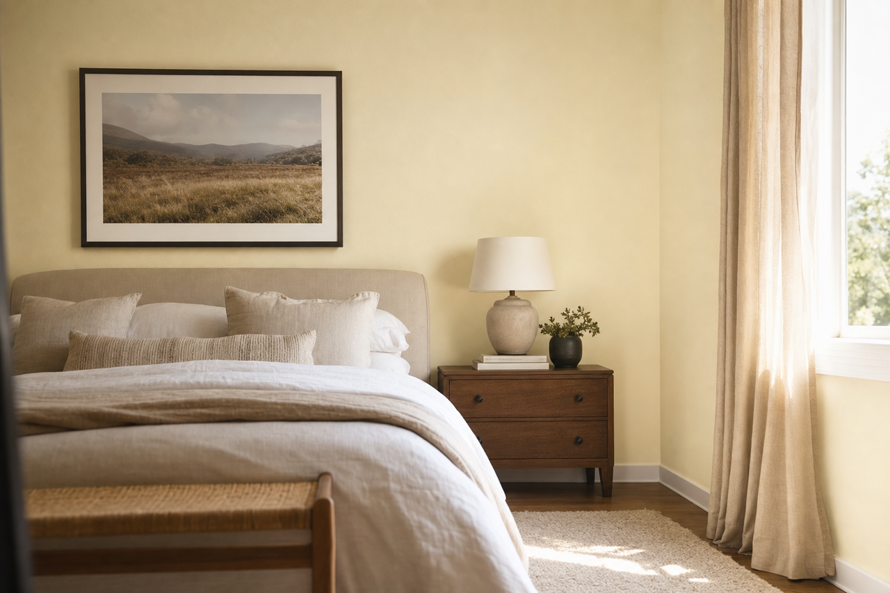 Queen Anne's Lace by Sherwin-Williams on interiors