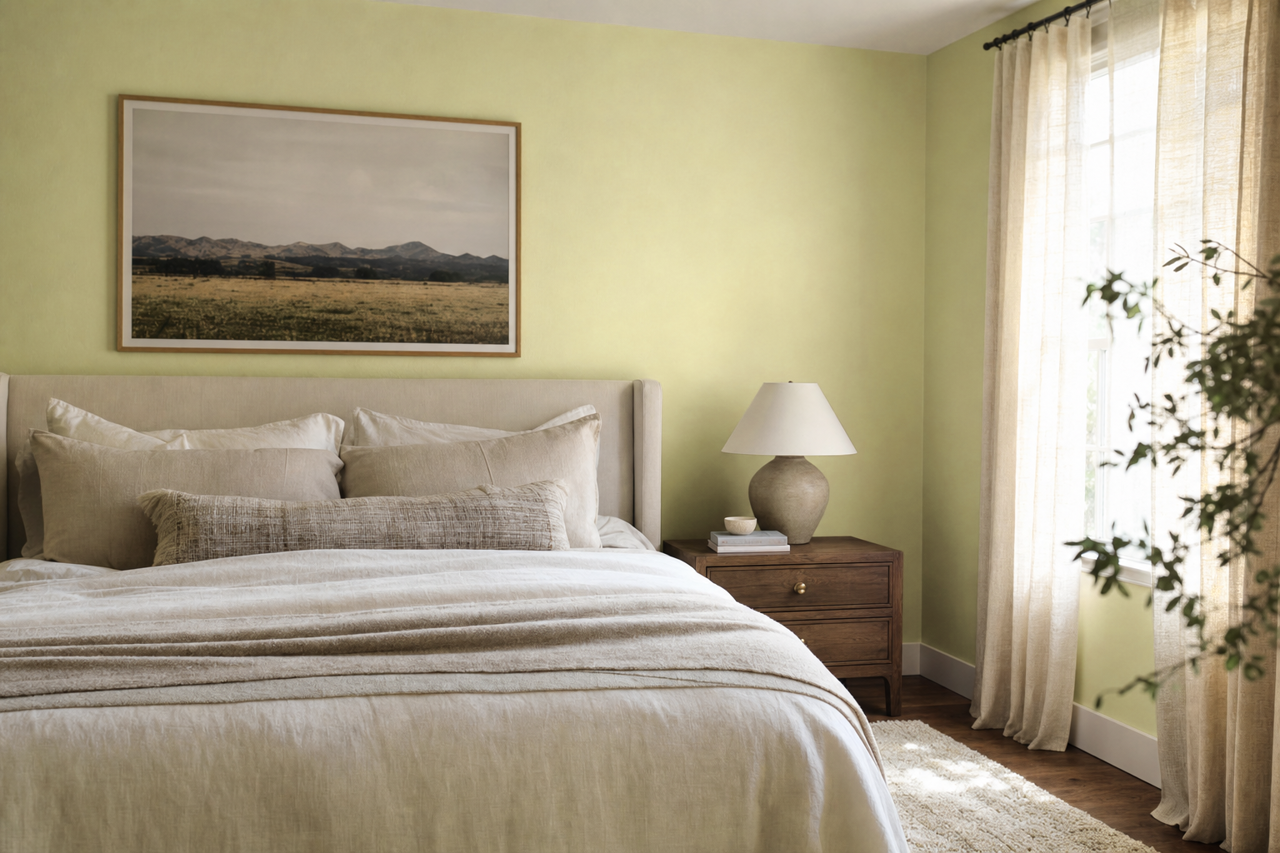 Shagreen by Sherwin-Williams on interiors