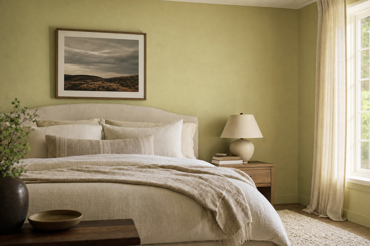 Ryegrass by Sherwin-Williams on interiors