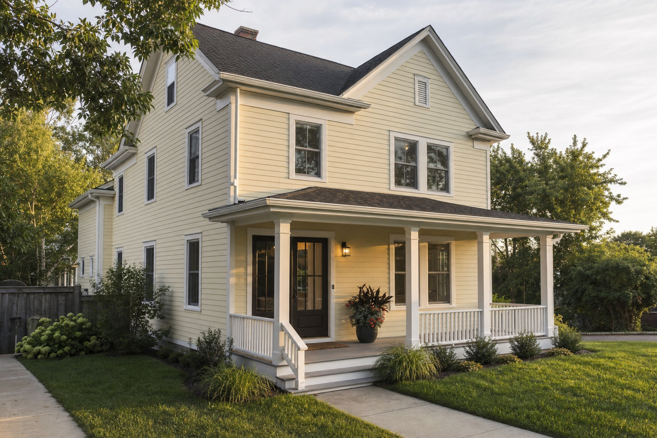 Sprout by Sherwin-Williams on exterior
