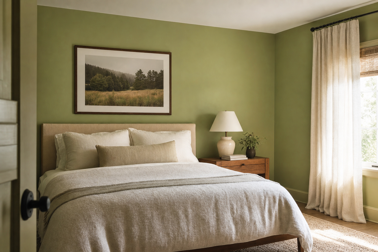 Leapfrog by Sherwin-Williams on interiors