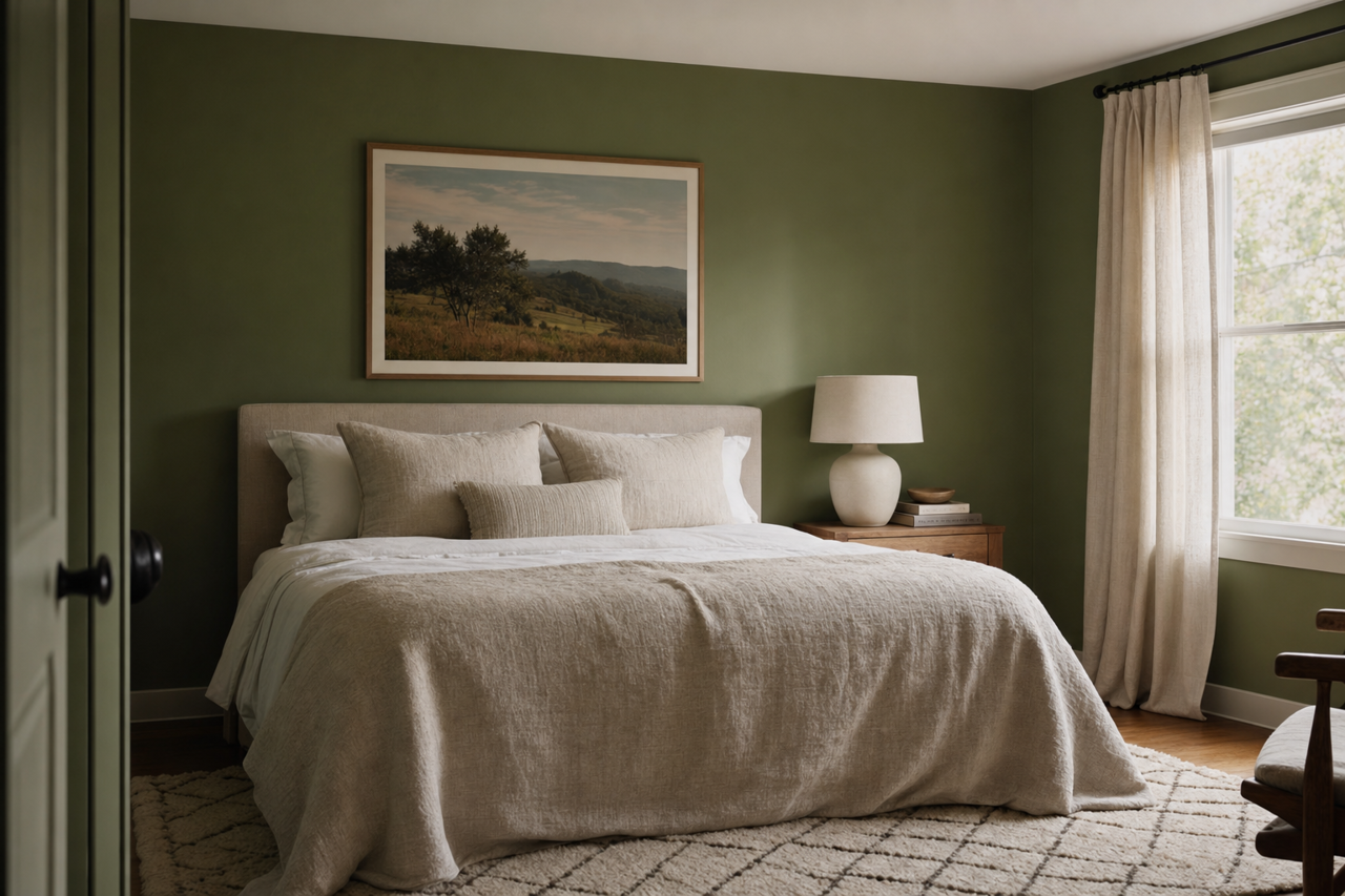 Inverness by Sherwin-Williams on interiors