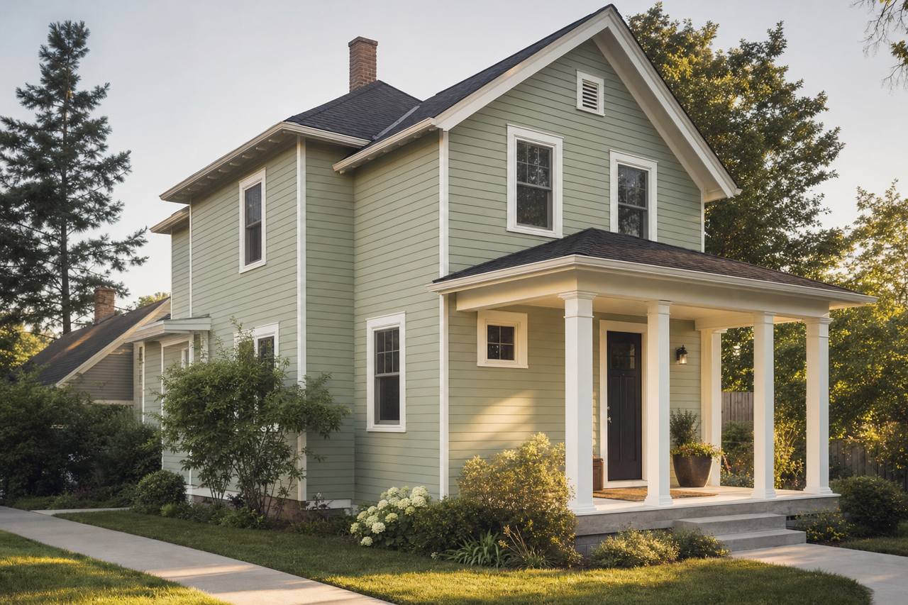 Haven by Sherwin-Williams on exterior