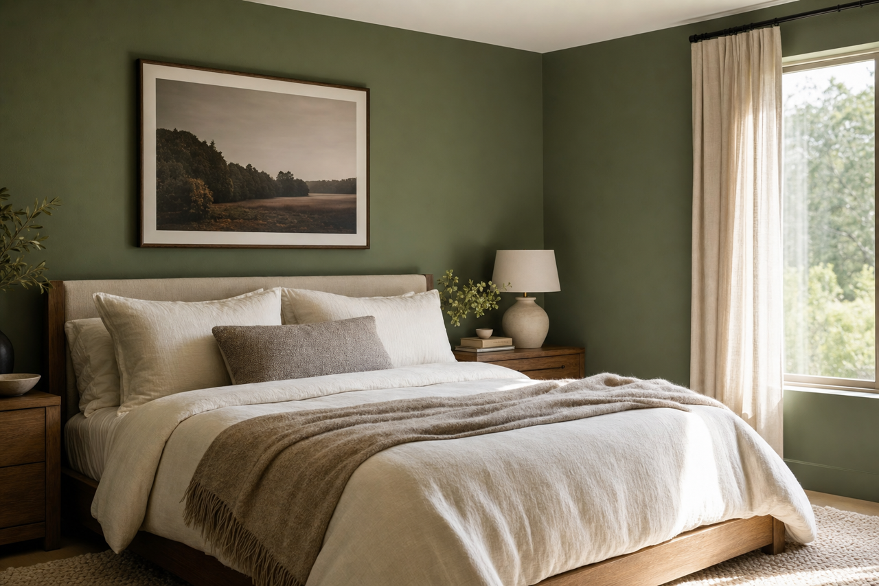 Greenfield by Sherwin-Williams on interiors
