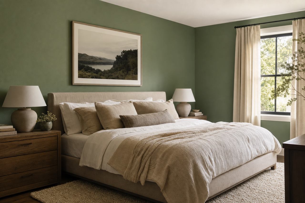 Inland by Sherwin-Williams on interiors