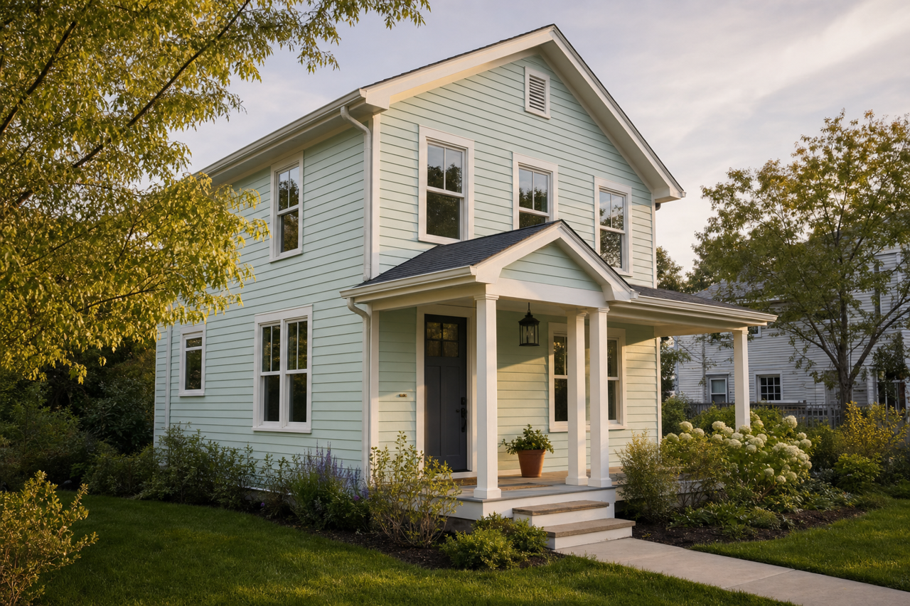Breaktime by Sherwin-Williams on exterior
