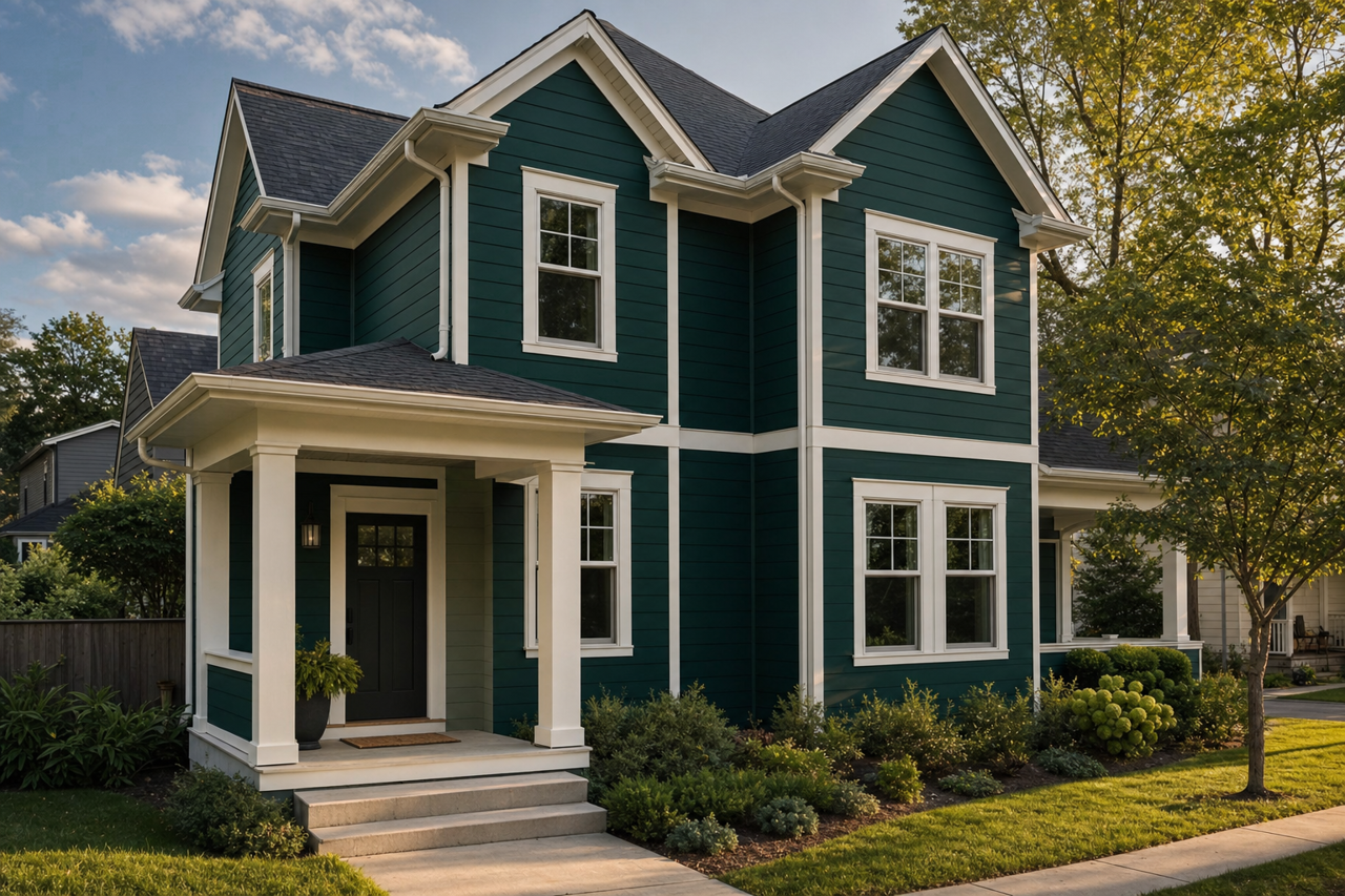 Country Squire by Sherwin-Williams on exterior