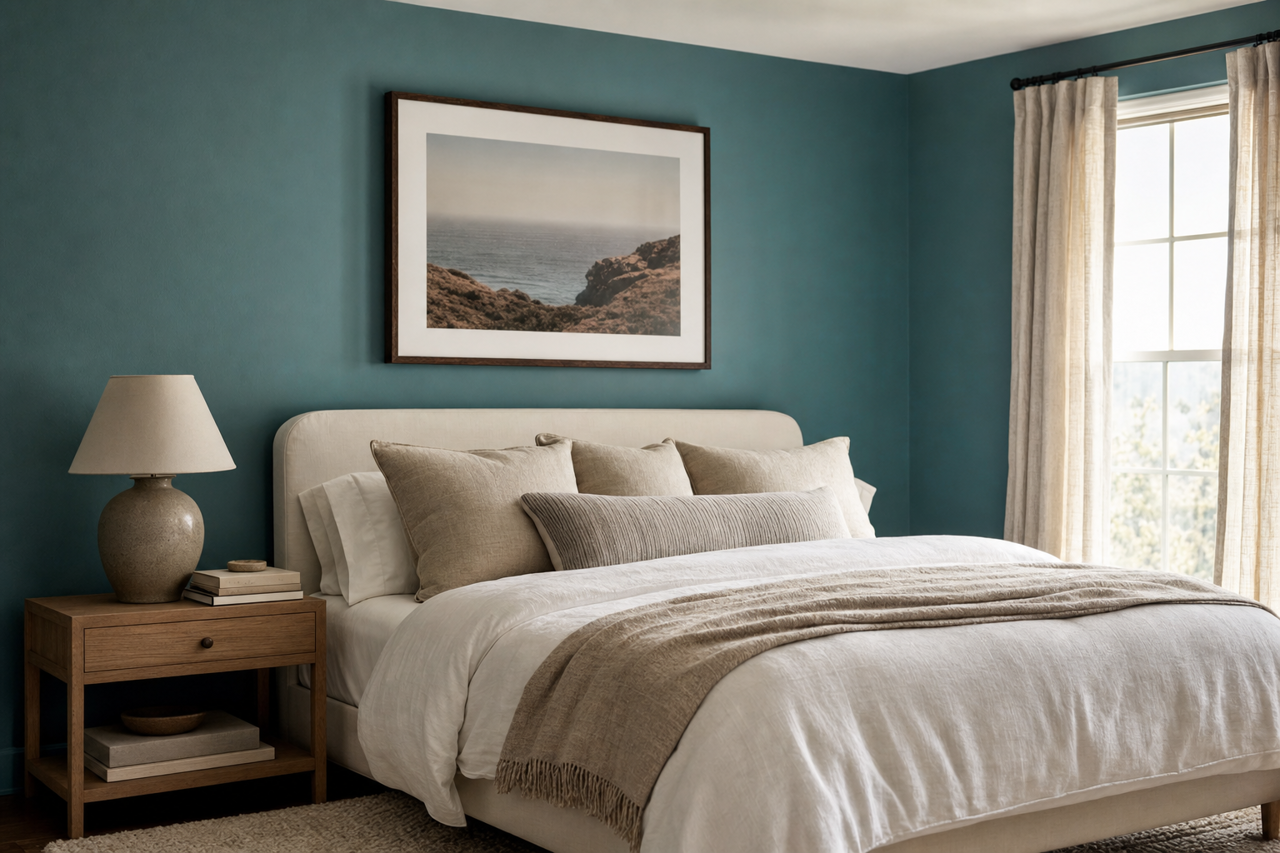 Grand Canal by Sherwin-Williams on interiors