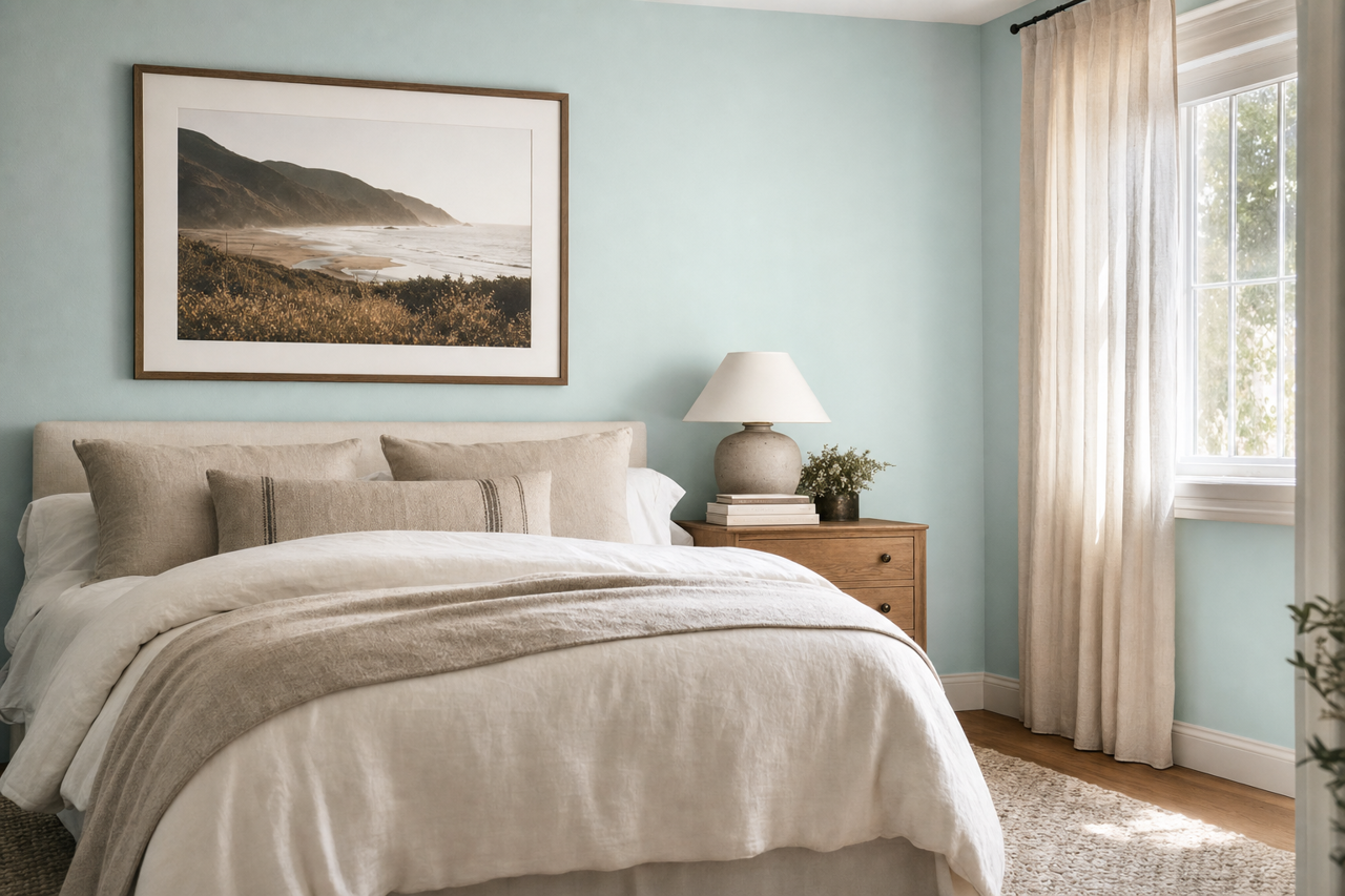 Open Air by Sherwin-Williams on interiors
