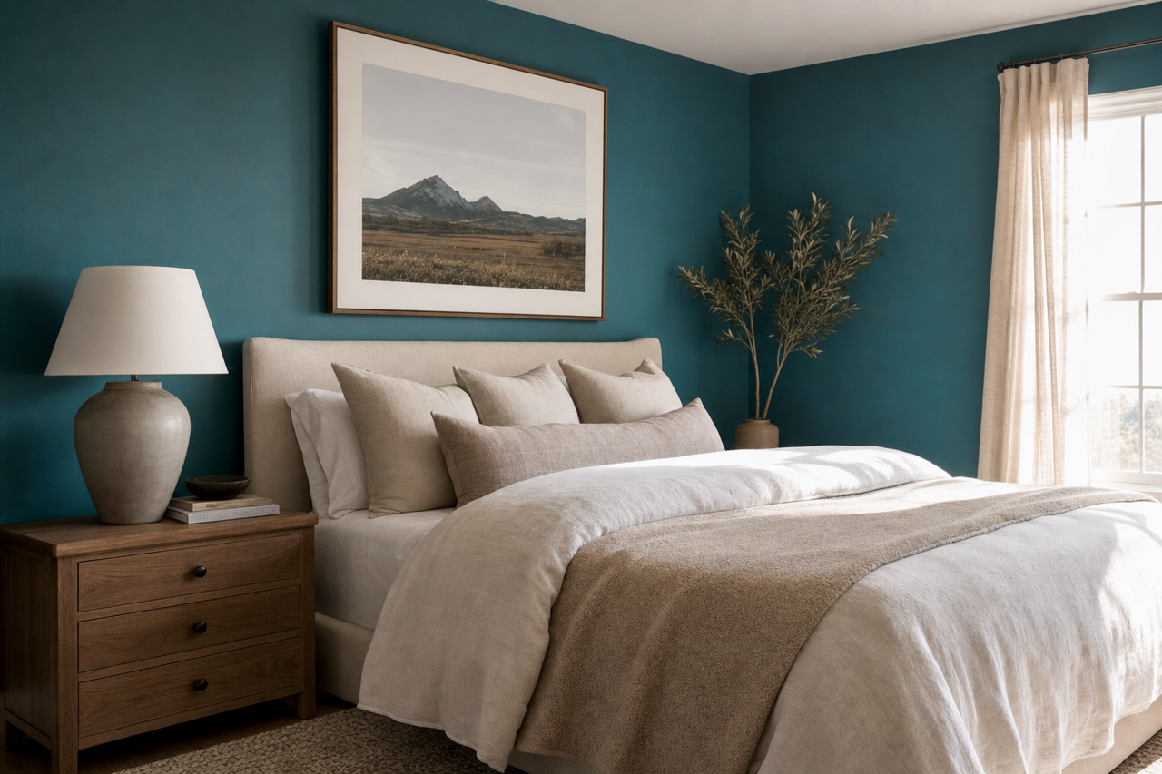 Great Falls by Sherwin-Williams on interiors