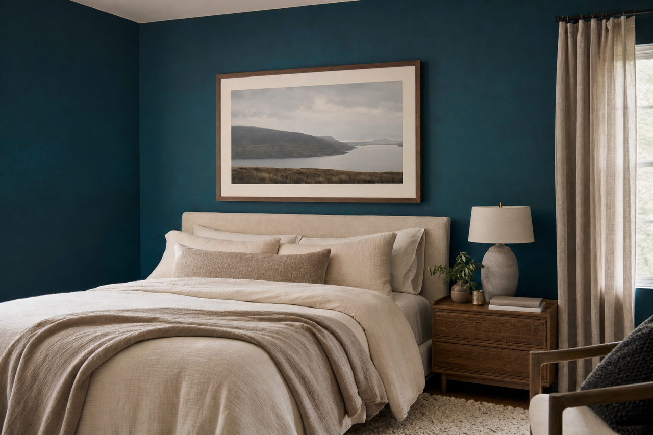 Bosporus by Sherwin-Williams on interiors
