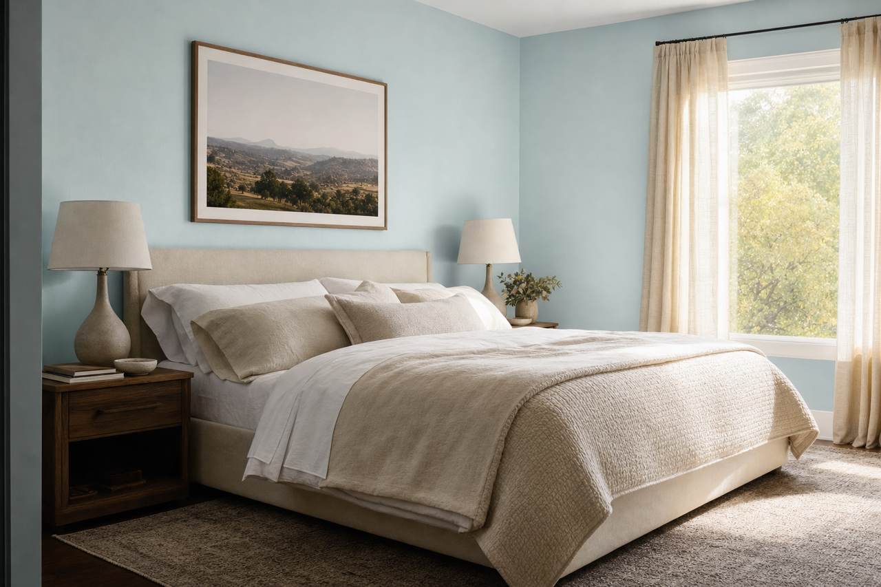 Atmospheric by Sherwin-Williams on interiors