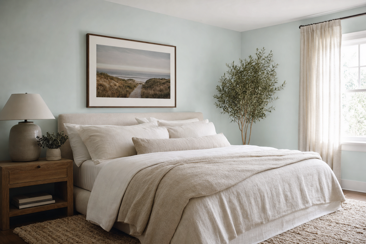 Snowdrop by Sherwin-Williams on interiors