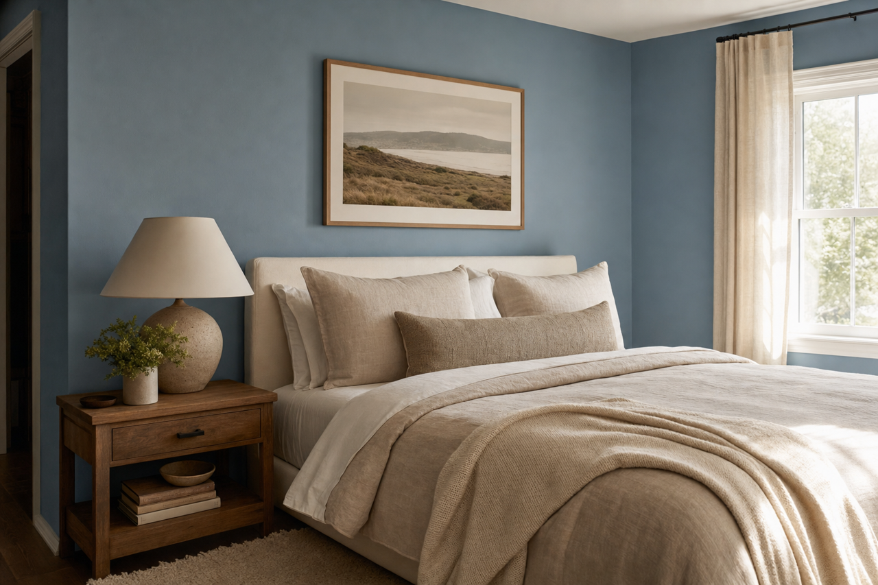 Sporty Blue by Sherwin-Williams on interiors