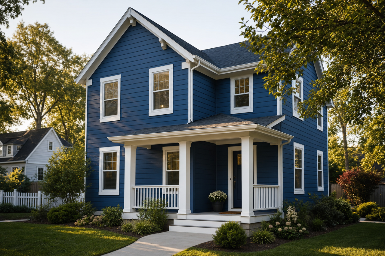 Commodore by Sherwin-Williams on exterior