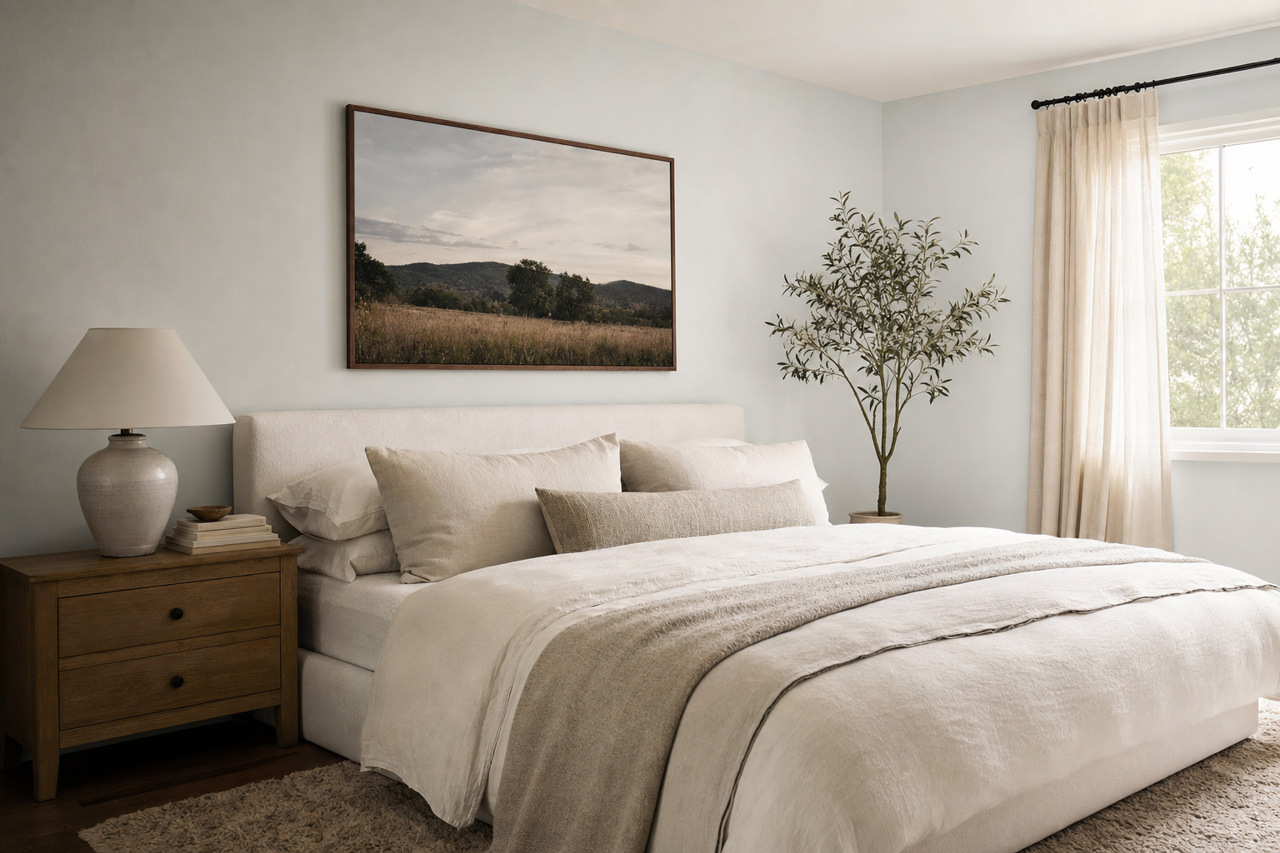 Rarified Air by Sherwin-Williams on interiors