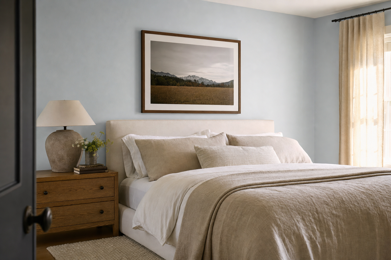 Icy by Sherwin-Williams on interiors