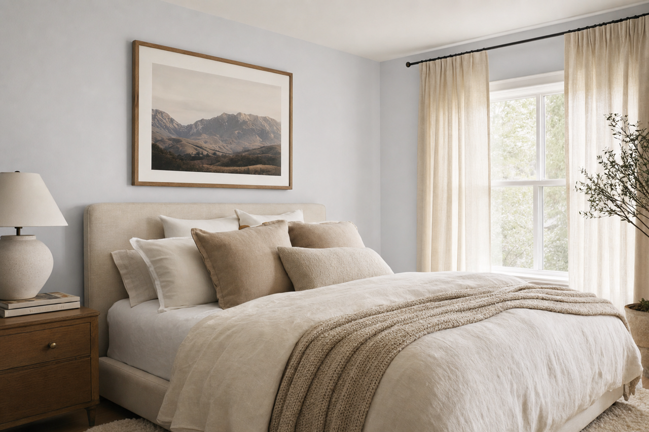 Starry Night by Sherwin-Williams on interiors