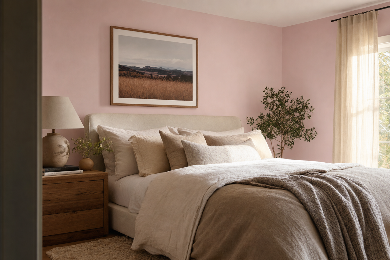 Teaberry by Sherwin-Williams on interiors