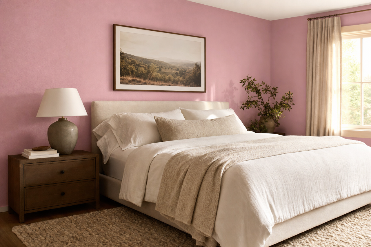 Rosebay by Sherwin-Williams on interiors