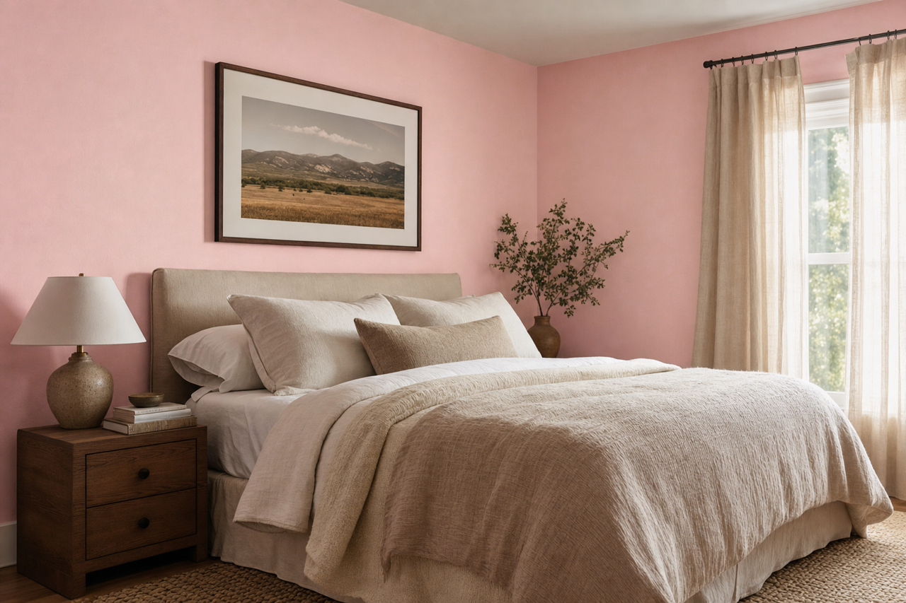 Azalea Flower by Sherwin-Williams on interiors