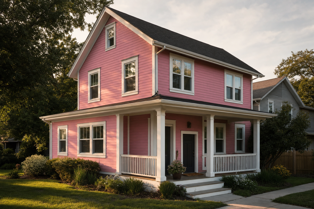 Tuberose by Sherwin-Williams on exterior