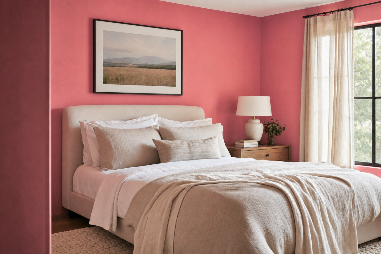 Coming up Roses by Sherwin-Williams on interiors